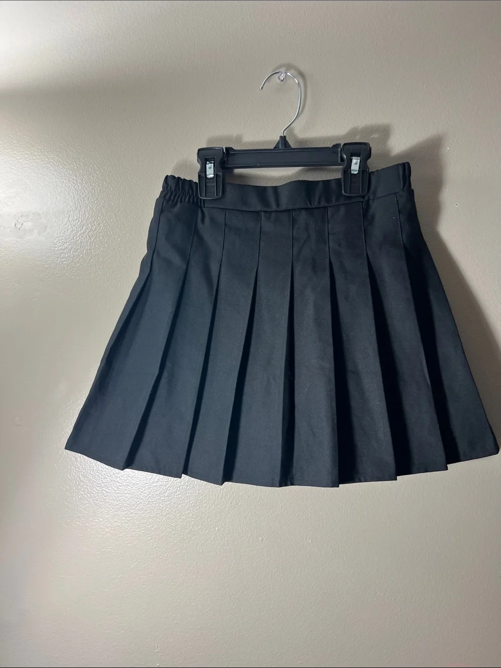 Classic Black Pleated Skirt - kids